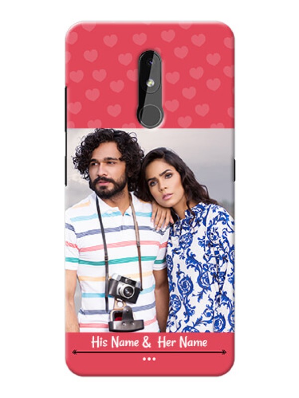 Custom Nokia 3.2 Mobile Cases: Simple Love Design