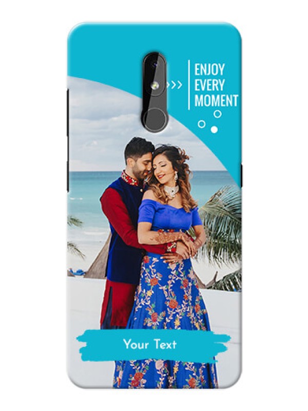 Custom Nokia 3.2 Personalized Phone Covers: Happy Moment Design