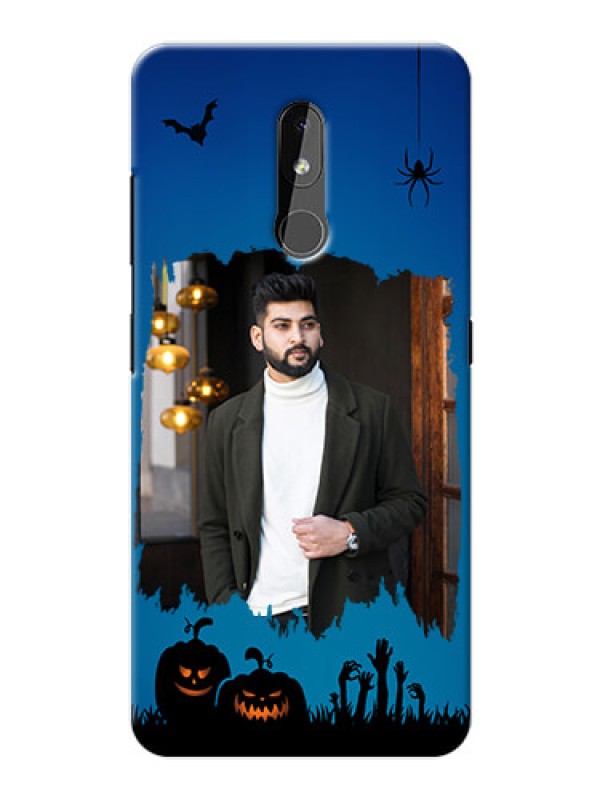 Custom Nokia 3.2 mobile cases online with pro Halloween design 