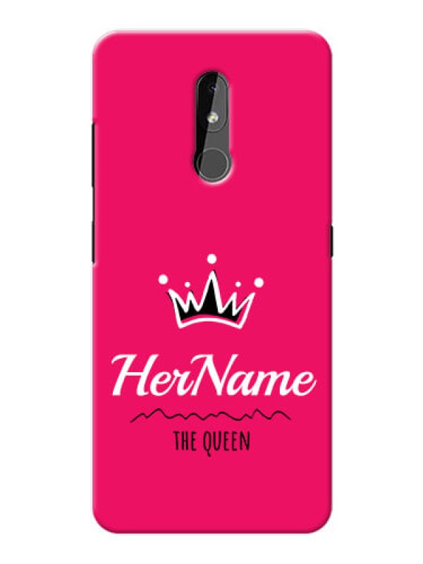 Custom Nokia 3.2 Queen Phone Case with Name