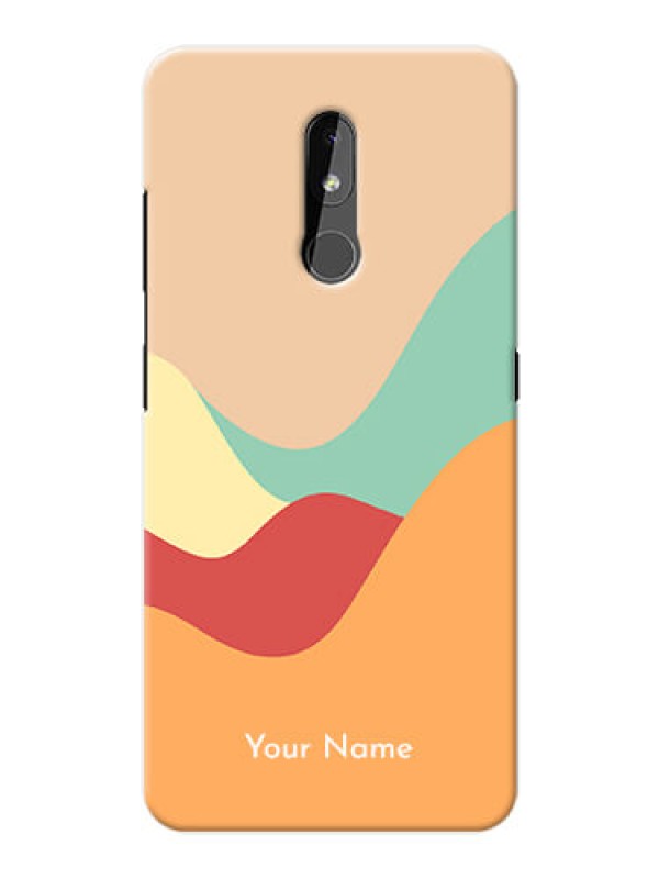 Custom Nokia 3.2 Custom Mobile Case with Ocean Waves Multi-colour Design