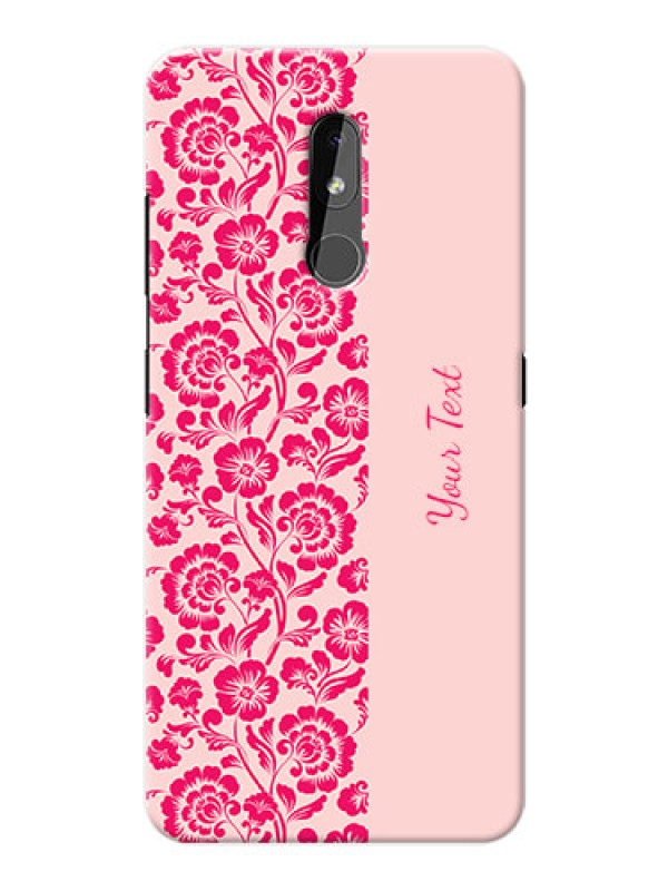 Custom Nokia 3.2 Phone Back Covers: Attractive Floral Pattern Design