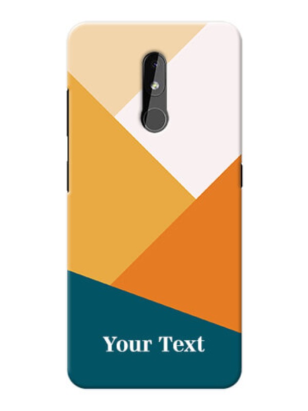 Custom Nokia 3.2 Custom Phone Cases: Stacked Multi-colour Design