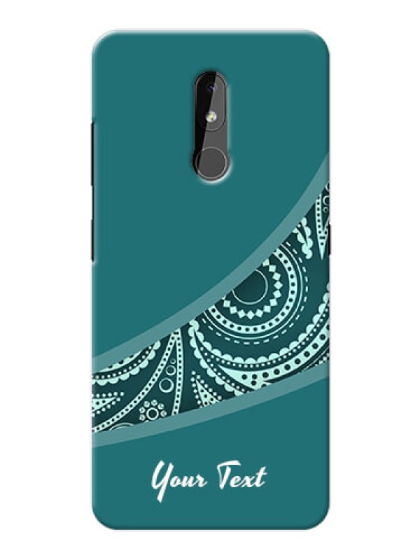 Custom Nokia 3.2 Custom Phone Covers: semi visible floral Design