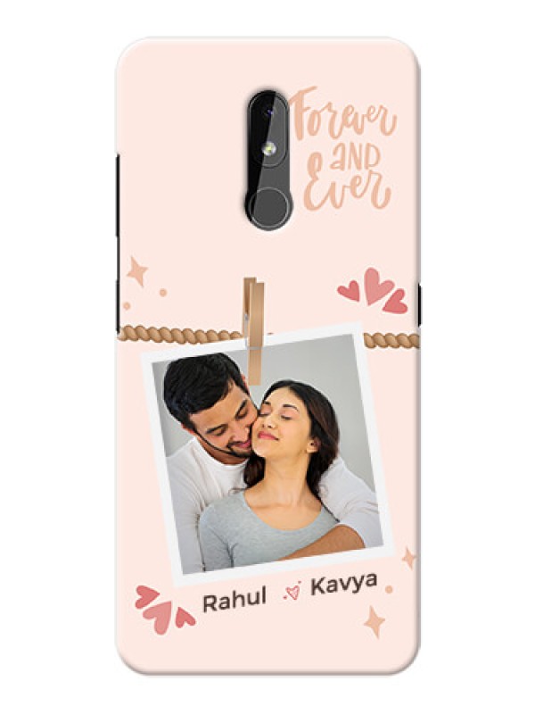 Custom Nokia 3.2 Phone Back Covers: Forever and ever love Design
