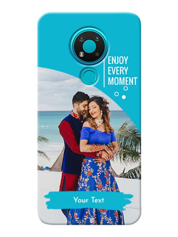Custom Nokia 3.4 Personalized Phone Covers: Happy Moment Design