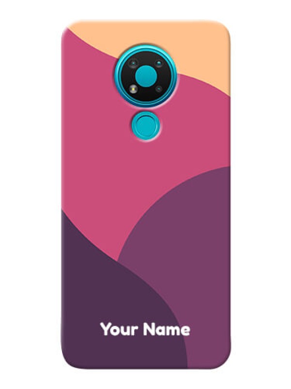 Custom Nokia 3.4 Custom Phone Covers: Mixed Multi-colour abstract art Design
