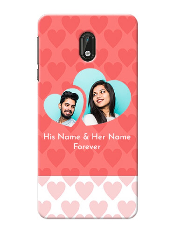 Custom Nokia 3 Couples Picture Upload Mobile Cover Design