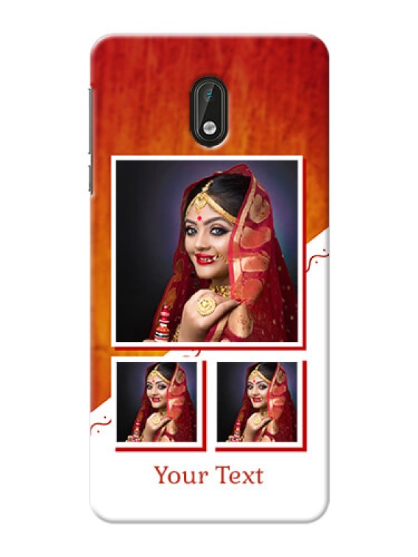 Custom Nokia 3 Wedding Memories Mobile Cover Design