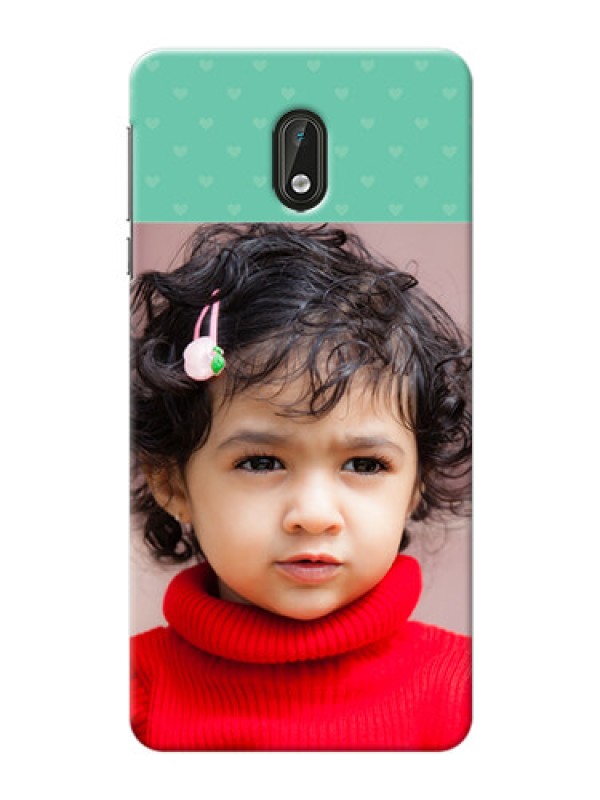 Custom Nokia 3 Lovers Picture Upload Mobile Cover Design