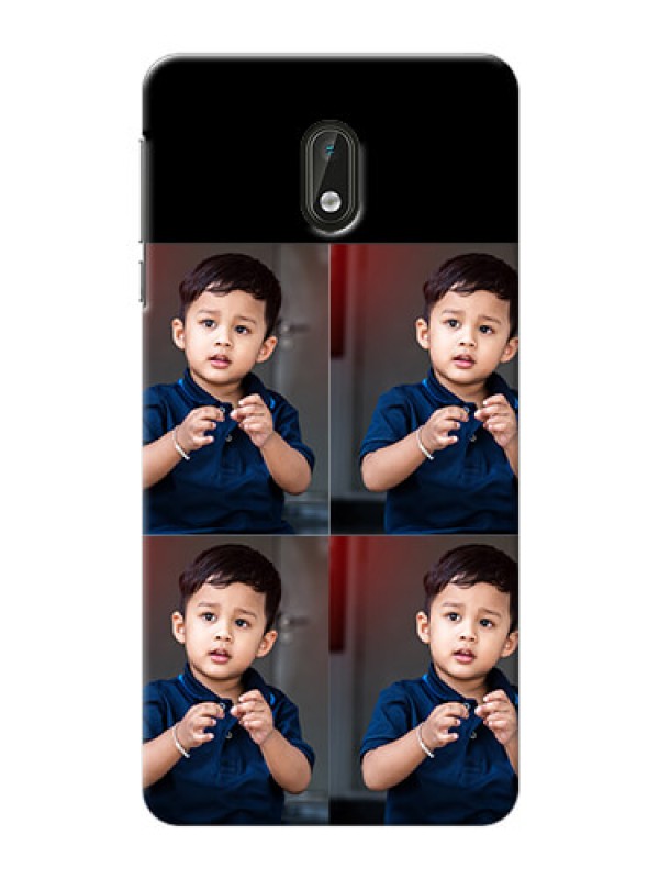 Custom Nokia 3 229 Image Holder on Mobile Cover
