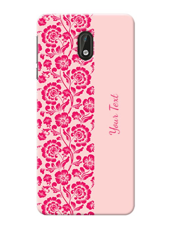 Custom Nokia 3 Phone Back Covers: Attractive Floral Pattern Design