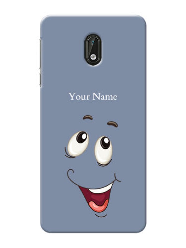 Custom Nokia 3 Phone Back Covers: Laughing Cartoon Face Design