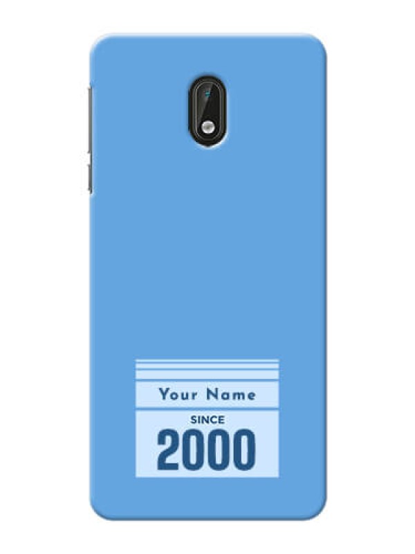 Custom Nokia 3 Mobile Back Covers: Custom Year of birth Design