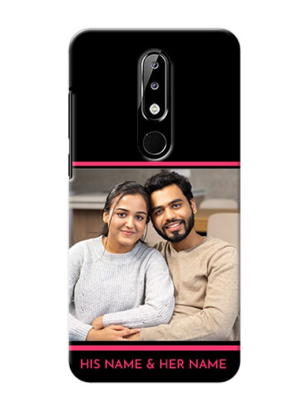 Custom Nokia 5.1 plus Mobile Covers With Add Text Design