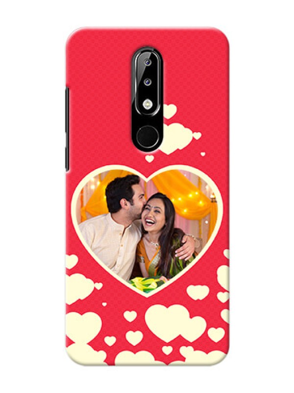 Custom Nokia 5.1 plus Phone Cases: Love Symbols Phone Cover Design