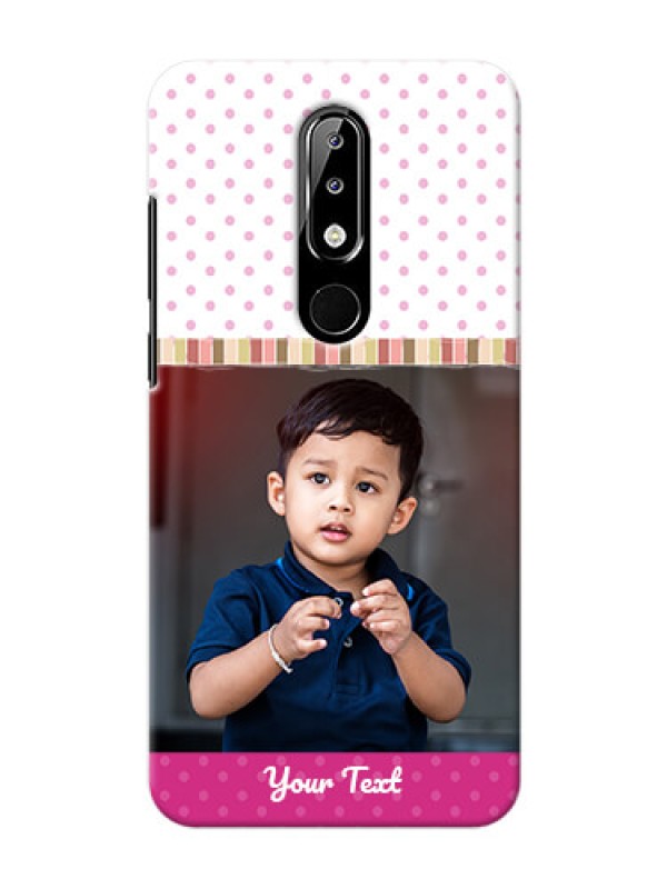 Custom Nokia 5.1 plus custom mobile cases: Cute Girls Cover Design