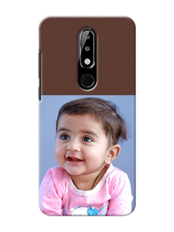 Custom Nokia 5.1 plus personalised phone covers: Elegant Case Design