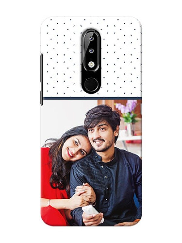 Custom Nokia 5.1 plus Personalized Phone Cases: Premium Dot Design