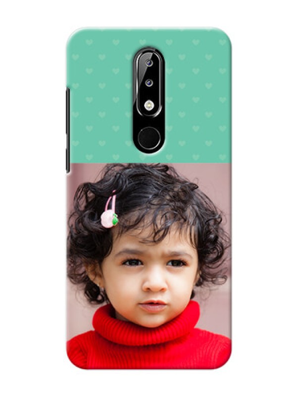 Custom Nokia 5.1 plus mobile cases online: Lovers Picture Design