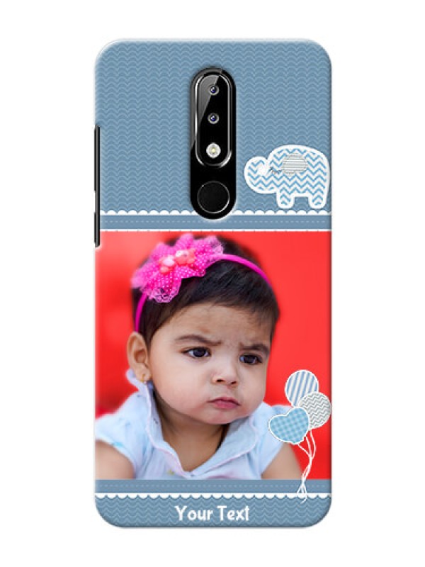 Custom Nokia 5.1 plus Custom Phone Covers with Kids Pattern Design