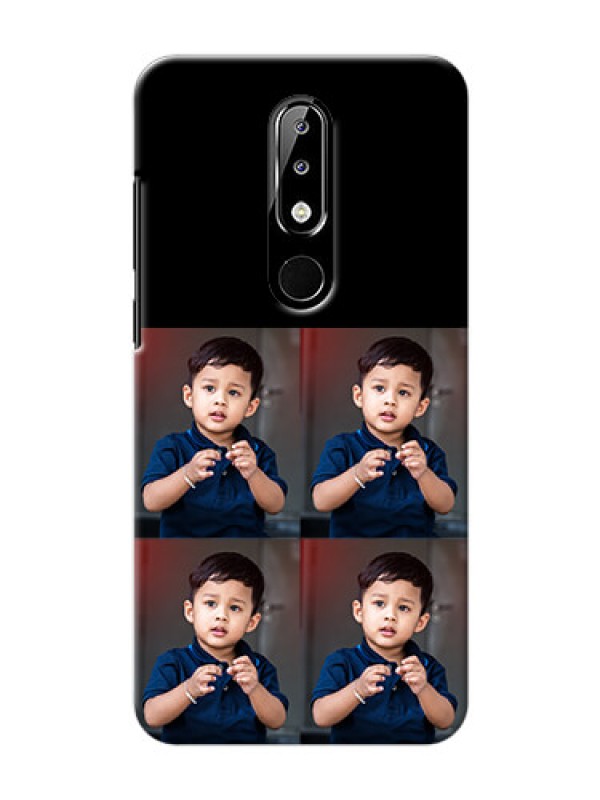 Custom Nokia 5.1 Plus 466 Image Holder on Mobile Cover