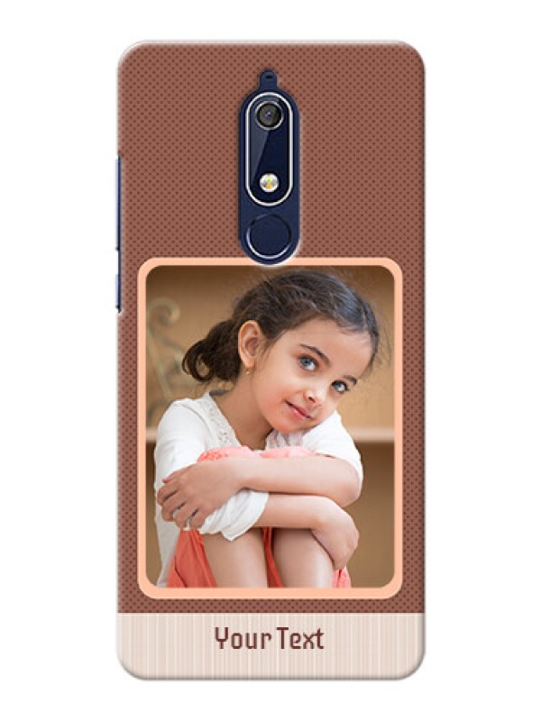 Custom Nokia 5.1 Phone Covers: Simple Pic Upload Design