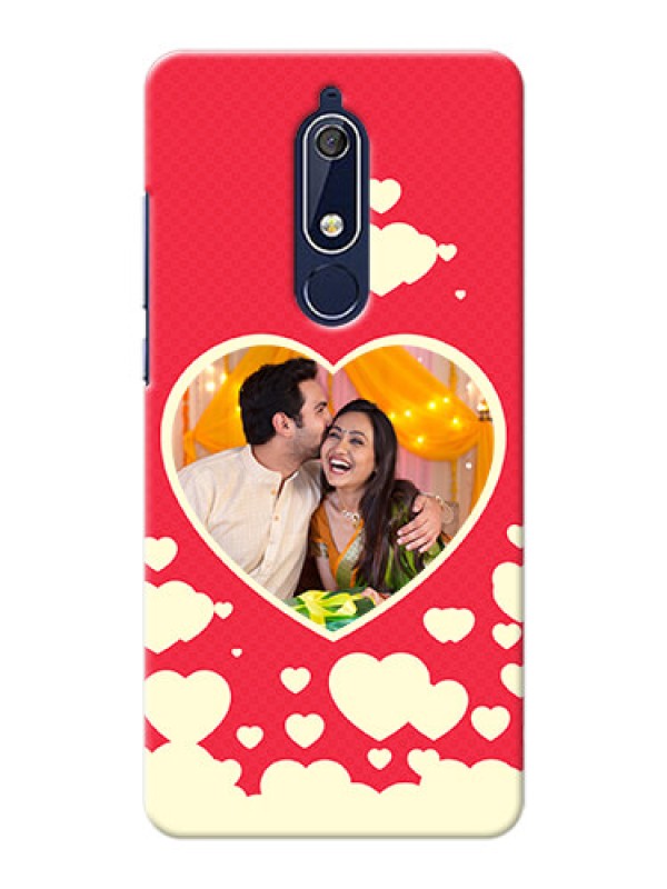 Custom Nokia 5.1 Phone Cases: Love Symbols Phone Cover Design