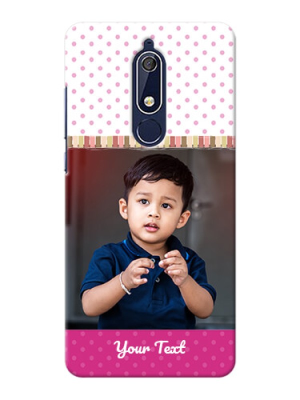 Custom Nokia 5.1 custom mobile cases: Cute Girls Cover Design