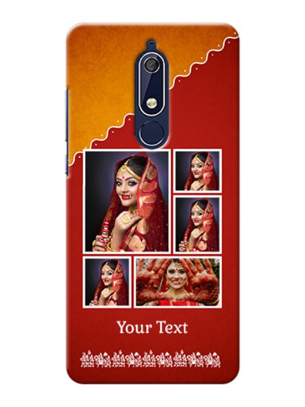 Custom Nokia 5.1 customized phone cases: Wedding Pic Upload Design