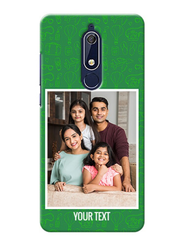 Custom Nokia 5.1 custom mobile covers: Picture Upload Design