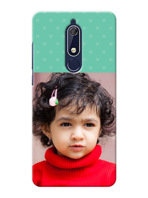 Custom Nokia 5.1 mobile cases online: Lovers Picture Design