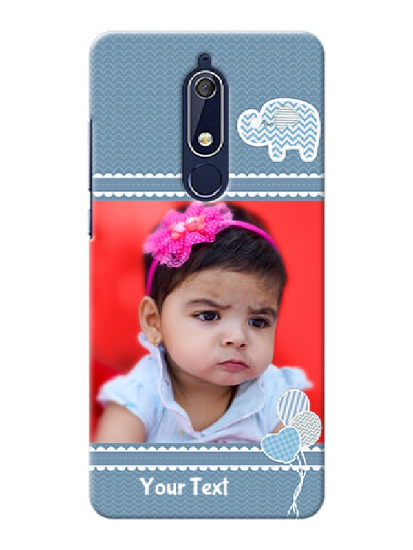 Custom Nokia 5.1 Custom Phone Covers with Kids Pattern Design