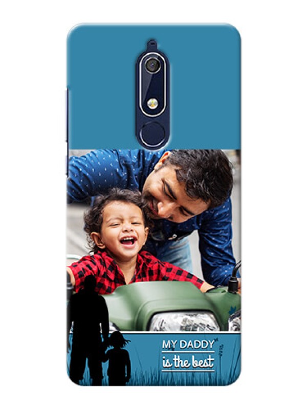 Custom Nokia 5.1 Personalized Mobile Covers: best dad design 