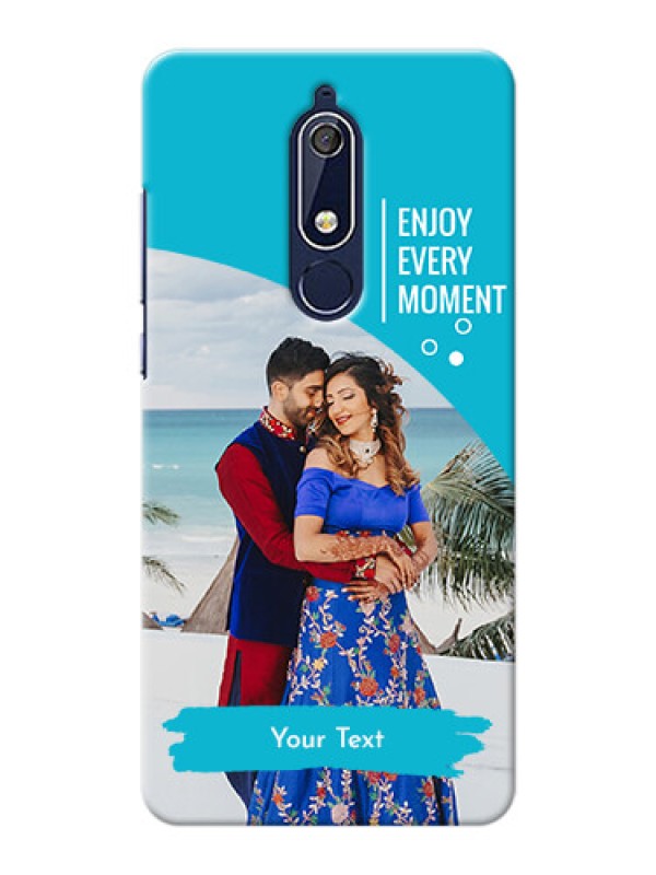 Custom Nokia 5.1 Personalized Phone Covers: Happy Moment Design