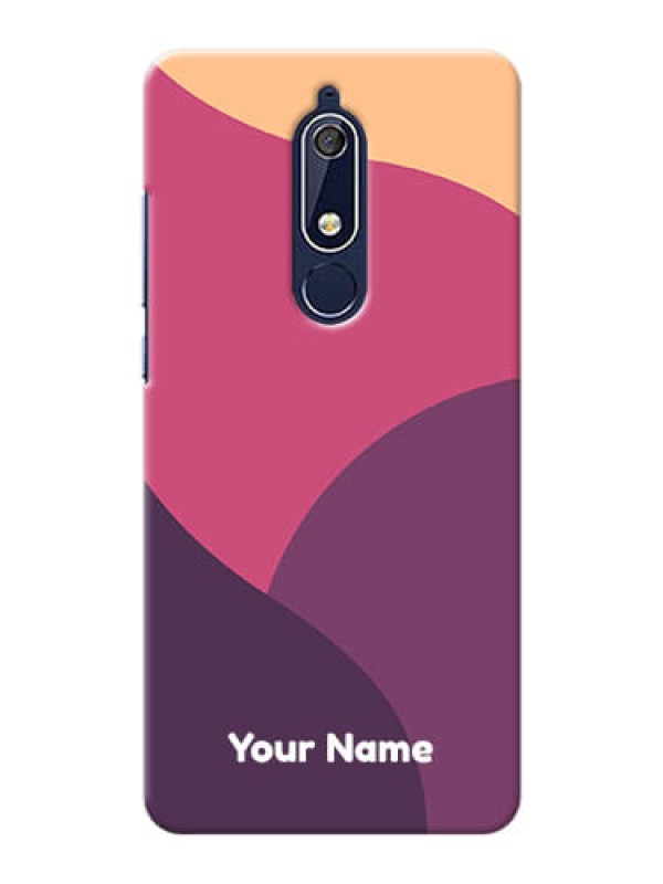 Custom Nokia 5.1 Custom Phone Covers: Mixed Multi-colour abstract art Design
