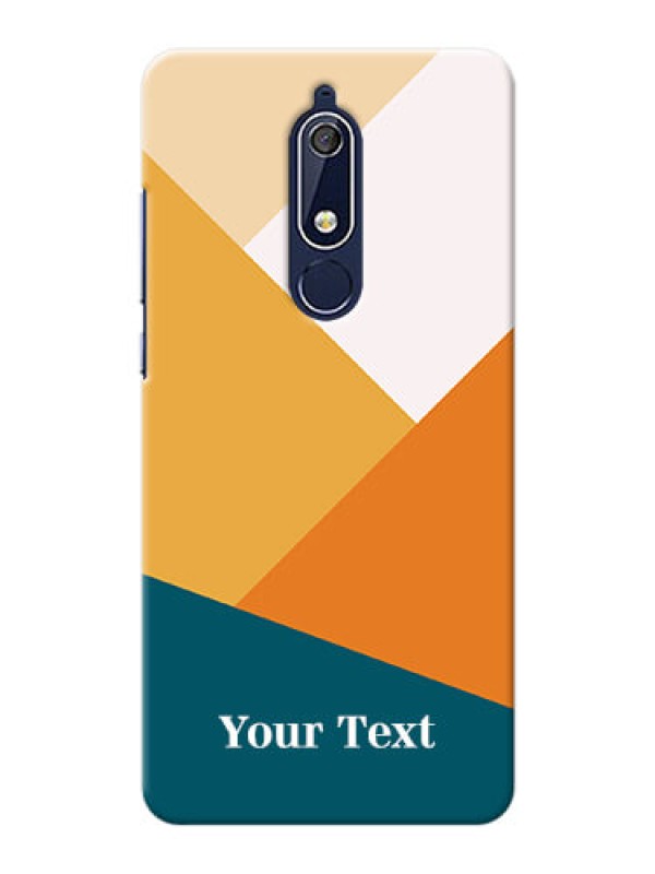 Custom Nokia 5.1 Custom Phone Cases: Stacked Multi-colour Design