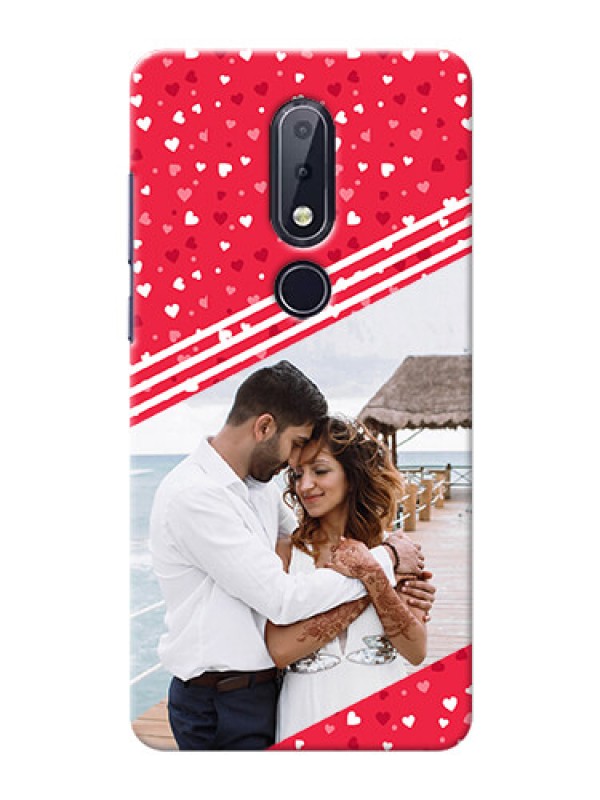 Custom Nokia 6.1 Plus Custom Mobile Covers:  Valentines Gift Design