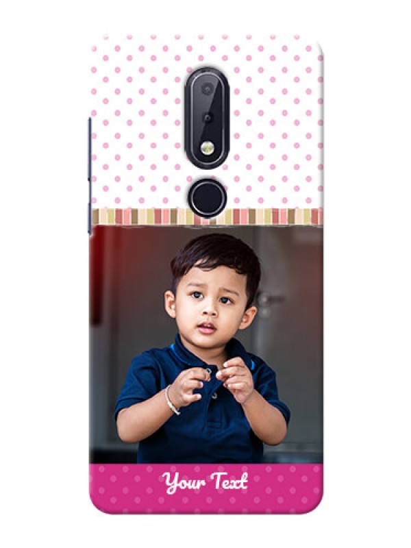 Custom Nokia 6.1 Plus custom mobile cases: Cute Girls Cover Design