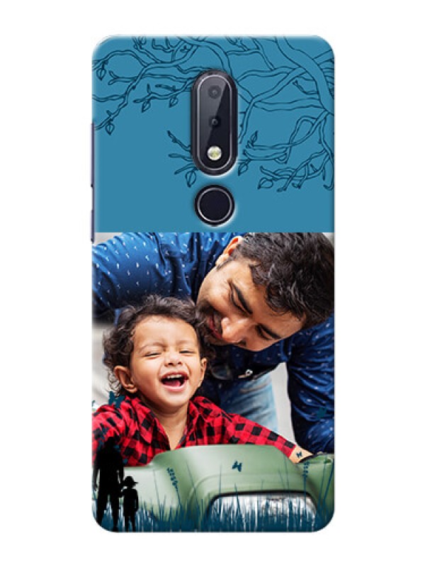 Custom Nokia 6.1 Plus Personalized Mobile Covers: best dad design 