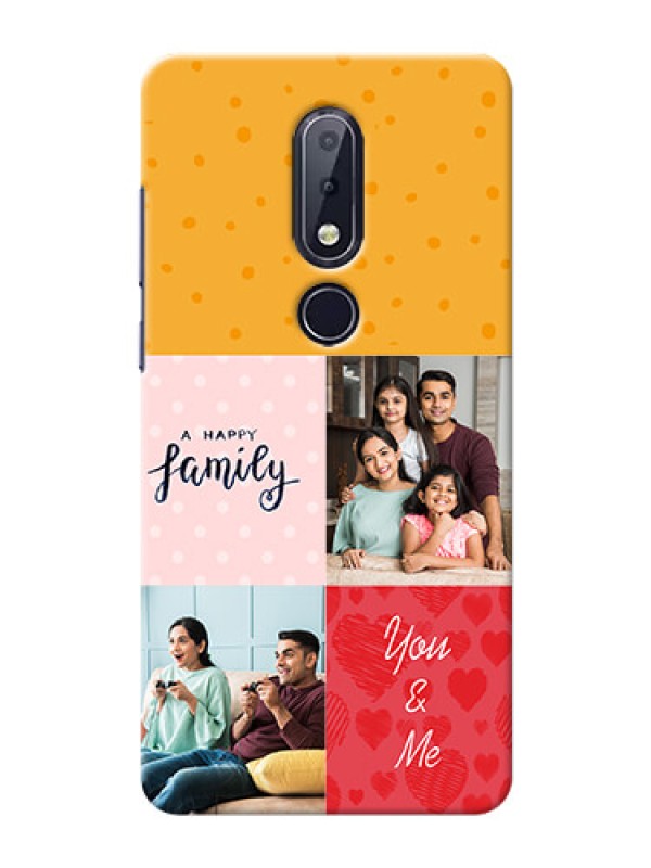 Custom Nokia 6.1 Plus Customized Phone Cases: Images with Quotes Design