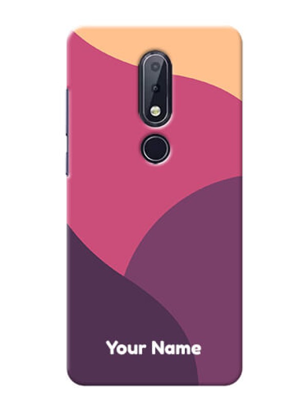 Custom Nokia 6.1 Plus Custom Phone Covers: Mixed Multi-colour abstract art Design