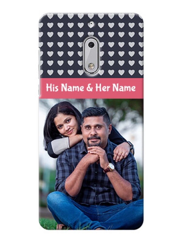 Custom Nokia 6 Love Symbols Mobile Cover Design
