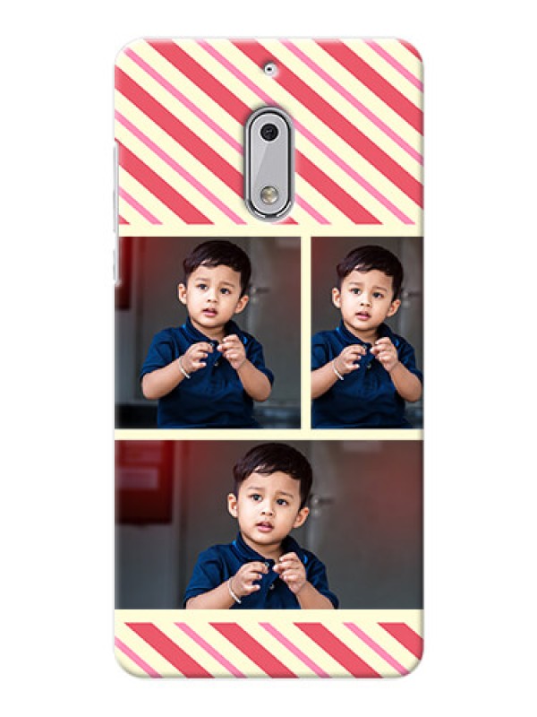 Custom Nokia 6 Multiple Picture Upload Mobile Case Design