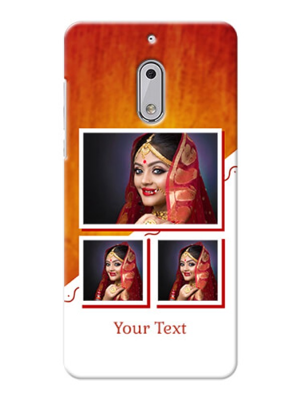 Custom Nokia 6 Wedding Memories Mobile Cover Design