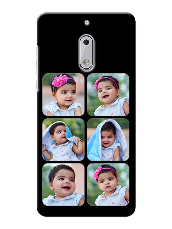 Custom Nokia 6 Multiple Pictures Mobile Back Case Design