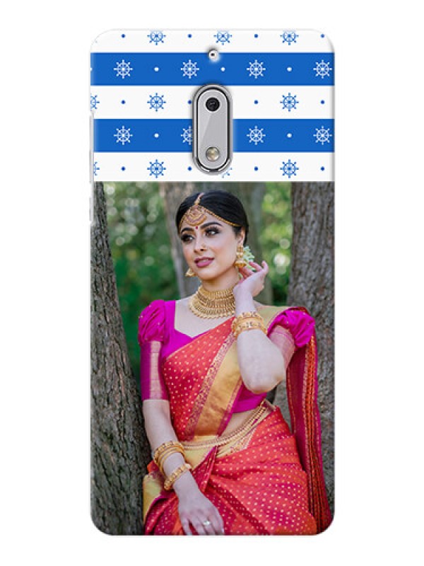 Custom Nokia 6 Snow Pattern Mobile Back Case Design