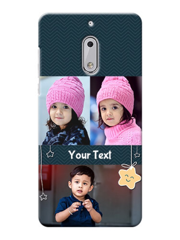 Custom Nokia 6 3 image holder with hanging stars Design