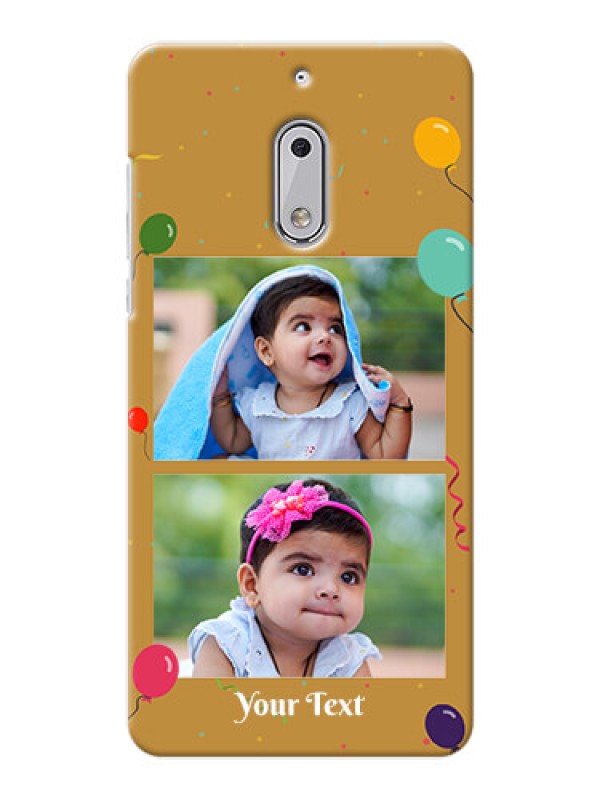 Custom Nokia 6 2 image holder with birthday celebrations Design