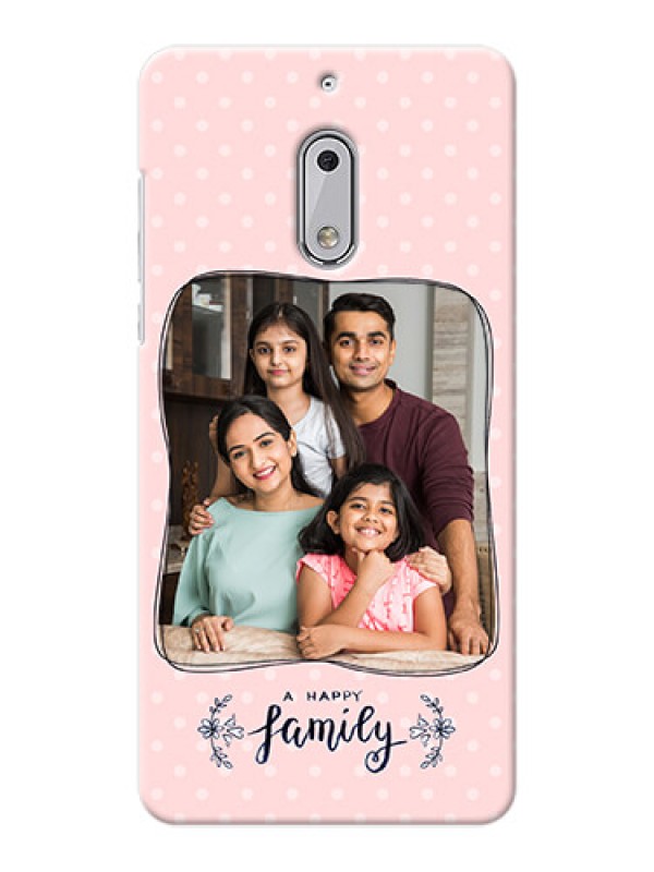 Custom Nokia 6 A happy family with polka dots Design